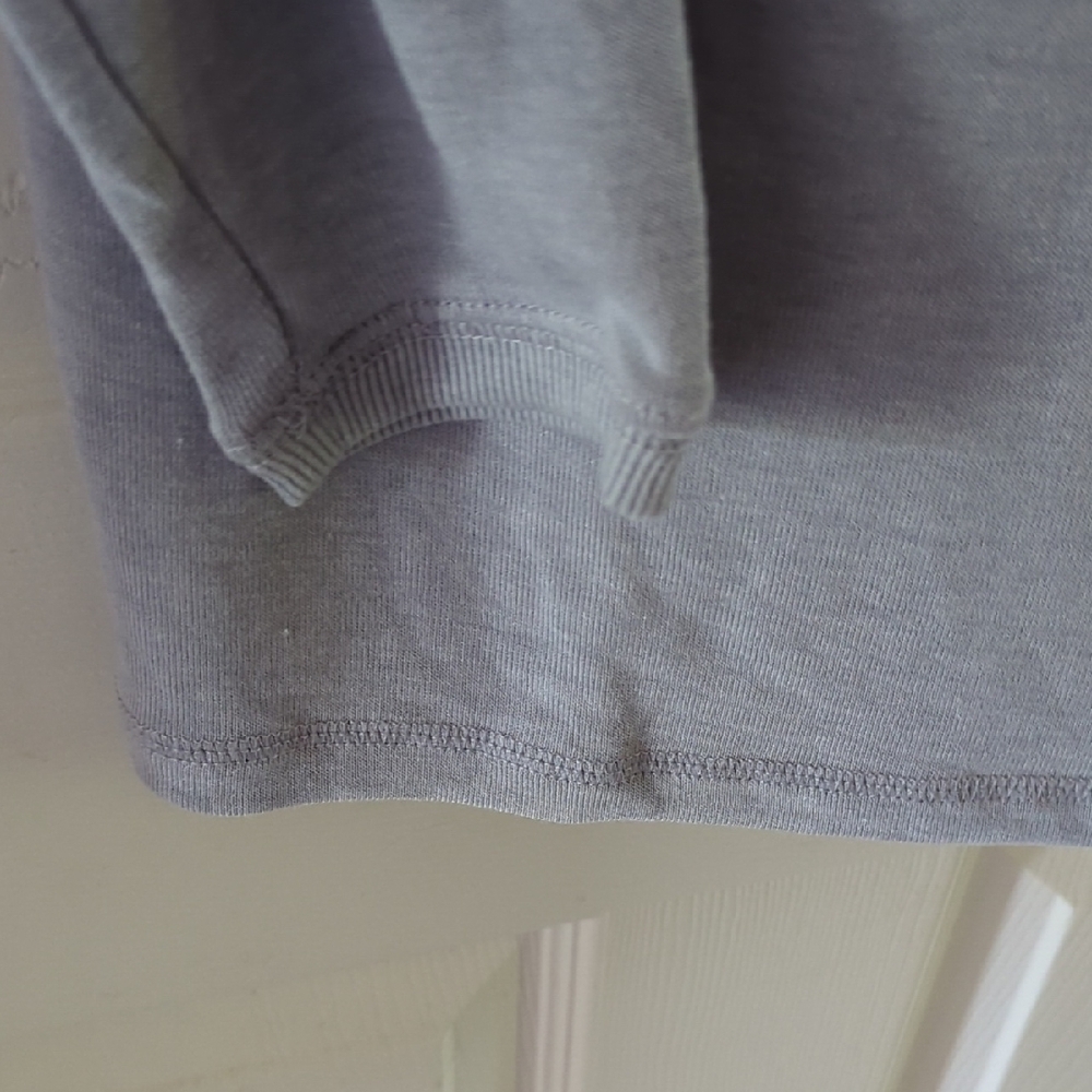 Goodfellow & Co. Long Sleeve Tee - Light Gray - Picture 6 of 7